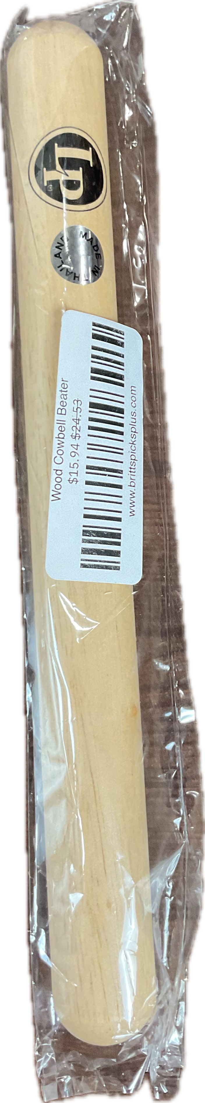 Wood Cowbell Beater