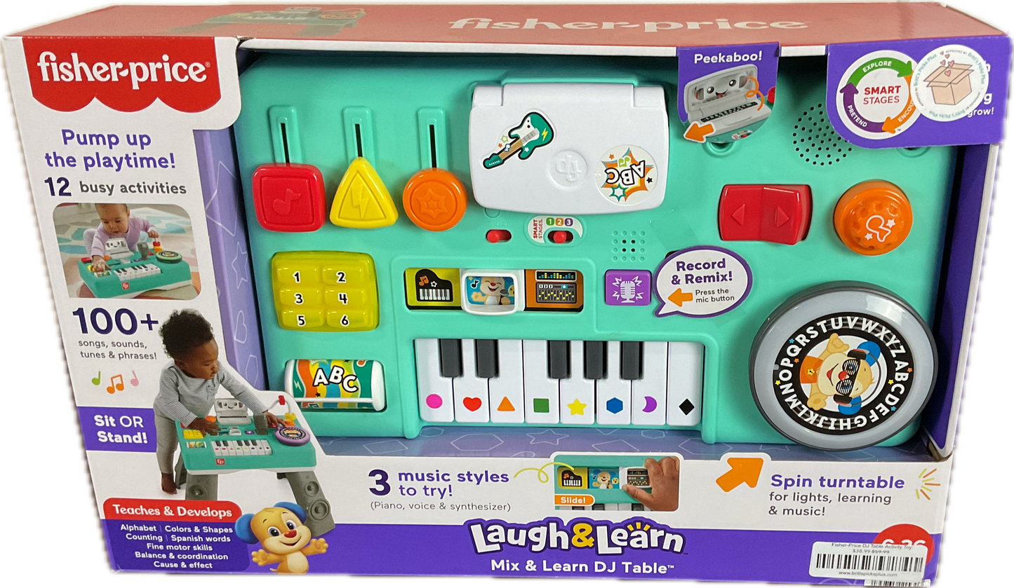 Fisher-Price DJ Table Activity Toy